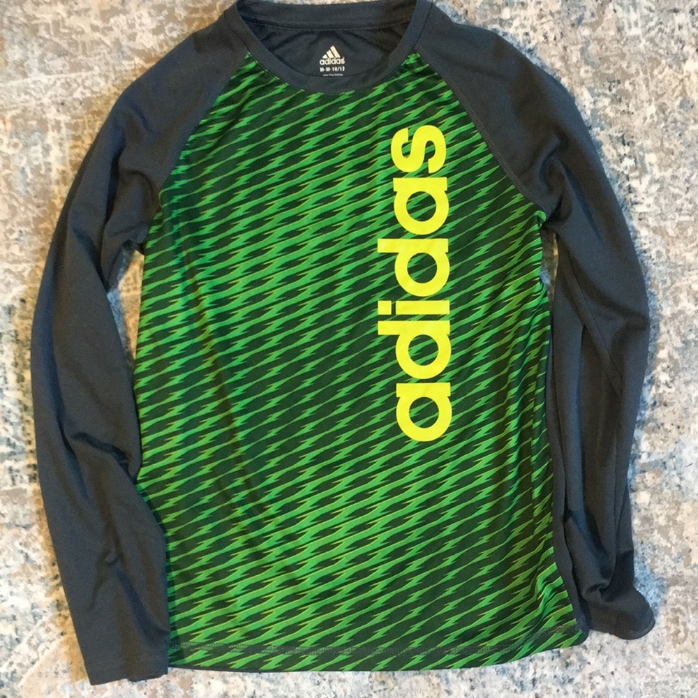 Adidas boys long sleeved top